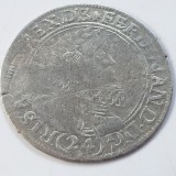 Austria 24 kipper kreuzer 1623 argint Ferdinand ll