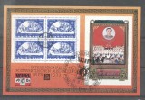 Korea 1981 WIPA, imperf. sheet, used T.288