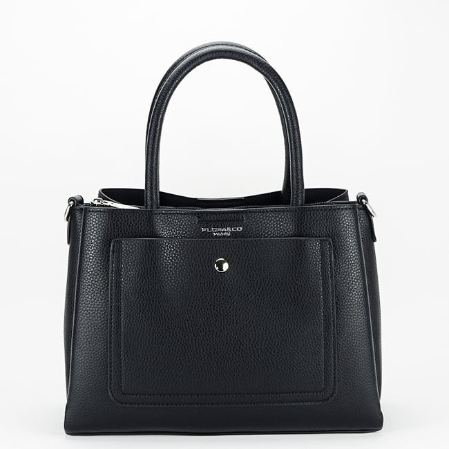 Geanta neagra FloraCO Paris F8518 11
