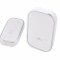 Sonerie fara fir 1 transmitator - comutator cu baterie 12V (1 buton) si 1 receptor alb ( 1 sonerie) la priza , IP44