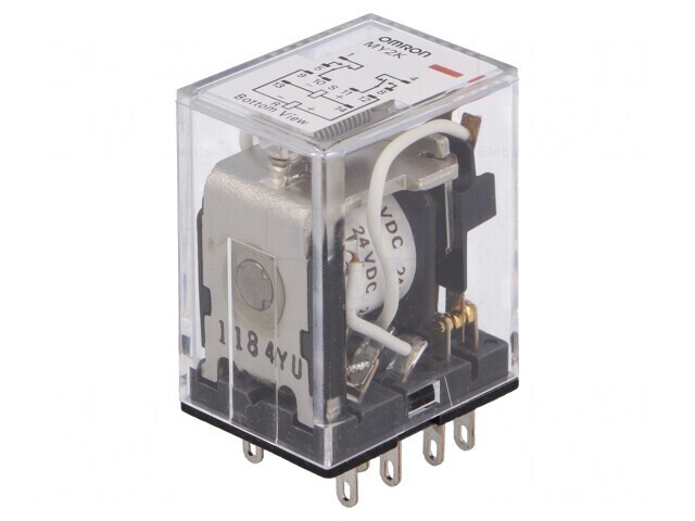 Releu electromagnetic DPDT 24VDC 5A MY2K-US