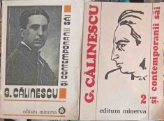 G. CALINESCU SI CONTEMPORANII SAI VOL.1-2 CORESPONDENTA PRIMITA-EDITIE INGRIJITA DE NICOLAE MECU-241715