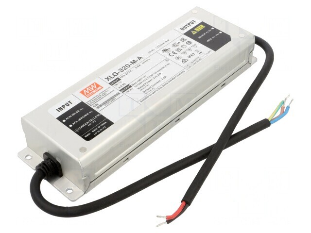 Alimentator LED 320W IP67 74-148V 1050-2800mA