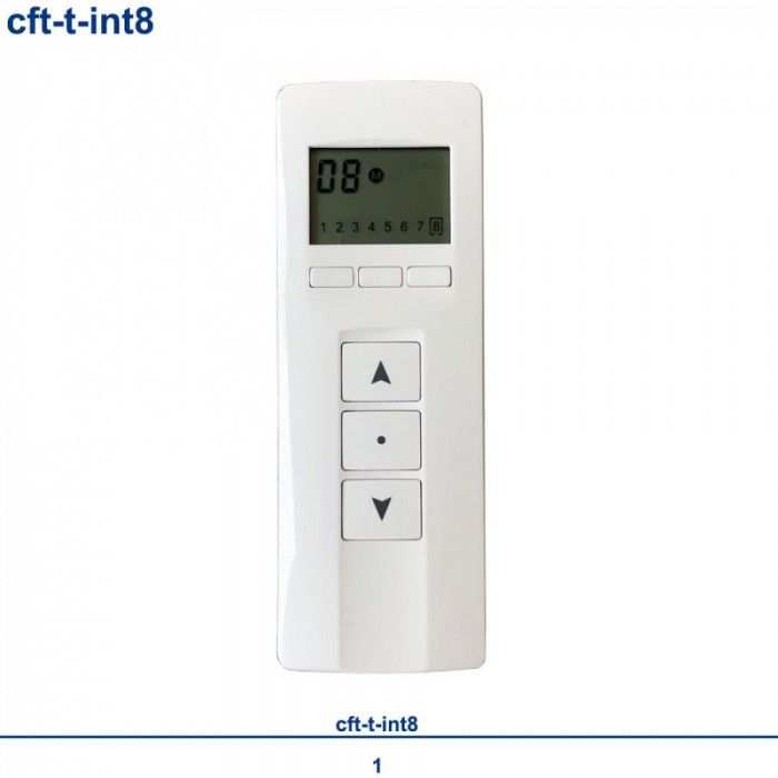 Telecomanda CFT-T-INT8 pentru interior cu 8 canale