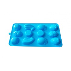 Forma din silicon pentru bomboane, gheata, model Legume, 23DX