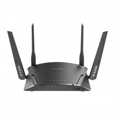 Router wireless D-link, Dual Band, 600 + 1300 Mbps, USB 3.0, Negru foto