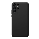 Husa protectie compatibila cu samsung galaxy s23 ultra, slim, htpmag, camera superprotect, interior din microfibra, negru 32.422