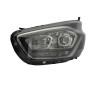 Far Ford Transit/Tourneo Custom, 07.2017-, montare fata, stanga, cu lentile; cu lumini de zi tip LED; H1+H7+LED+PY21W; electric; fara modul lumini de