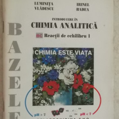 Luminita Vladescu, Irinel Badea - Introducere in chimia analitica