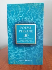 Baba Taher/Saadi/Omar Khayyam/Rumi/Șabestari/Hafez, Poeme persane