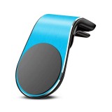 Suport de telefon, flippy, pentru ventilatie, din abs si magnet, 3.8 x 3.7 x 6.2 cm, universala, albastru