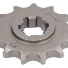 Pinion față oțel, tip lanț: 428, număr dinți: 13, compatibil: HYOSUNG GV, RT; SUZUKI GZ, TU, VL 125 1998-2011