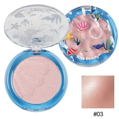 Iluminator, Kiss Beauty, The Ocean World Highlight, 03, 4 g foto