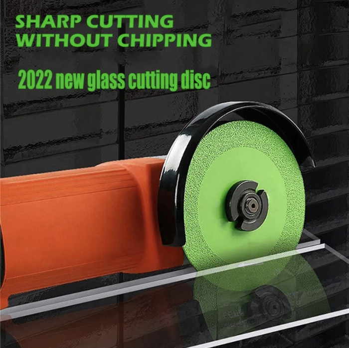 Disc diamantat pentru Flex, pentru taiat sticla si cristal, 125 mm