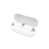 Casti Bluetooth MRG L-TWS-L13, In-Ear, Handsfree, Alb, Auto Pairing, Bass Profund, Autonomie 4h