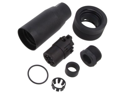 Conector circular RD30 400V 5 pini foto