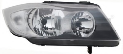 Far Bmw Seria 3 (E90/E91), 11.2004-08.2008, electric , tip bec H7+H7 , fara motoras, omologare ECE, 63116942722; 6942722, Dreapta, Depo foto