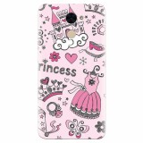 Husa silicon pentru Huawei Enjoy 7 Plus, Princess