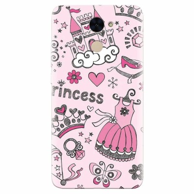 Husa silicon pentru Huawei Enjoy 7 Plus, Princess foto
