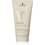 Schwarzkopf Professional Blondme Bond Repair Sealing Balm balsam pentru &icirc;ngrijirea părului anti-electrizare 75 ml