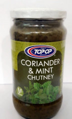 TOPOP Coriander &amp;amp; Mint Chutney (Pasta de Coriandru &amp;amp; Menta) 330g foto