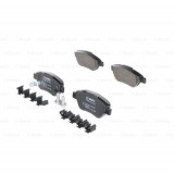 Set placute frana punte fata Opel Corsa C, Corsa D; ADAM 2012-2019, pentru discuri de frana ventilat de 257 mm ; Bosch 0986494092