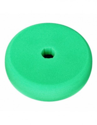 Burete polish abraziv cu fata dubla drept Verde 3M Quick Connect Compounding Pad 150mm foto