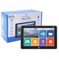 GPS camion tir auto PNI L810 ecran 7&amp;quot; 8GB 256MB Full EU foto