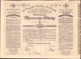 HST A639 Acțiune A Magyar Jelzalog Hitelbank 1906