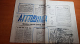 Ziarul atitudinea 23 februarie 1990-anul 1,nr.1- prima aparitie a ziarului