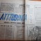 ziarul atitudinea 23 februarie 1990-anul 1,nr.1- prima aparitie a ziarului