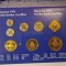 Set Monede Antilele Olandeze, Netherlands Antilles, 1993, 7 monede, 1 jeton