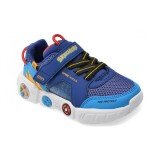 Pantofi sport SKECHERS bleumarin, GAMETRONIX, din material textil