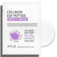 APLB Collagen EGF Peptide Sheet Mask &ndash; Mască facială sub formă de foaie cu colagen 1 bucata.