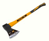 Topor Tolsen 1250g, Maner Fibra Sticla Bicoponent GRIPro, 800mm, Otel Forjat, Vopsit Negru, Profesional