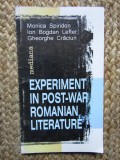 Ion Bogdan Lefter &ndash; Experiment in post war romanian literature