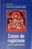 CUM SA NE CRESTEM COPIII. CANON DE RUGACIUNE PENTRU COPILUL BOLNAV-DANION VASILE-358549