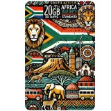 ESIM South Africa 20GB 30Days Standard