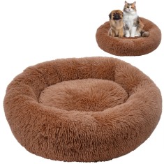 Pat rotund de plus, maro - 60x60