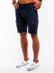 Pantaloni scurti barbati - W133-bleumarin foto