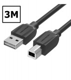 VENTION USB 2.0 A Tata to B Tata cablul imprimanta printer-Lungime 3 Metri