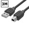 VENTION USB 2.0 A Tata to B Tata cablul imprimanta printer-Lungime 3 Metri