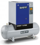 Compresor Aer Evert 500L, 400V, 7.5kW EVERT7,5/500-S