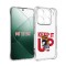 Husa antisoc pentru xiaomi 15 - airbag tpu, keep it up - transparent