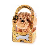 Figurina Catelus plus multicolor in cutie cadou cm 15 x 18 x 19 H
