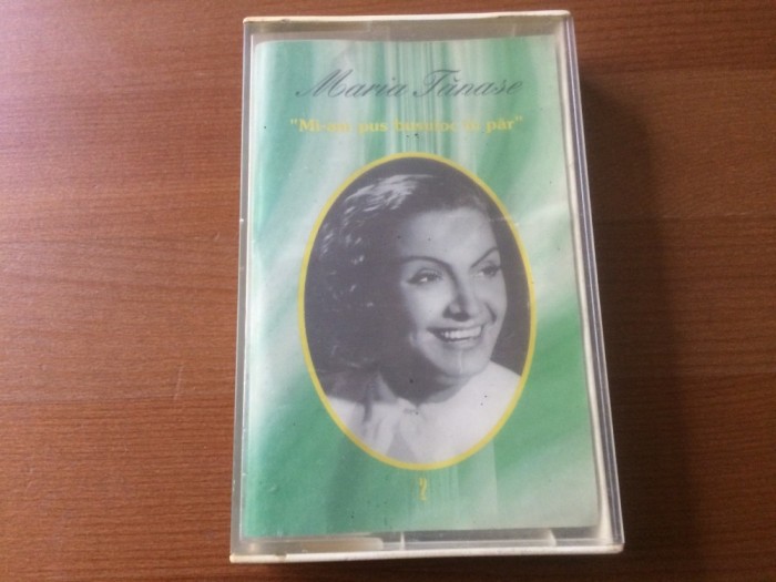 maria tanase din cantecele Mariei Tanase mi-am pus busuioc in par vol. 2 caseta audio muzica populara usoara STC 00996