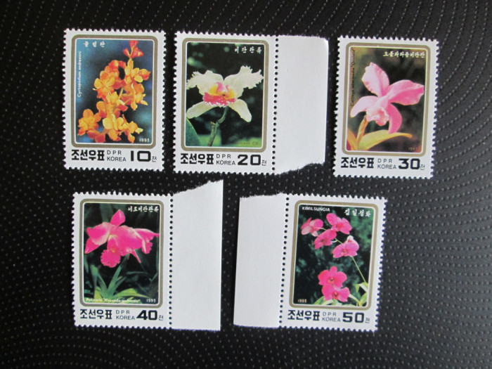 KOREA FLORI SERIE MNH=65