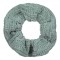 Elastic Păr Chenil, Model Reliefat, Culoare Petrol