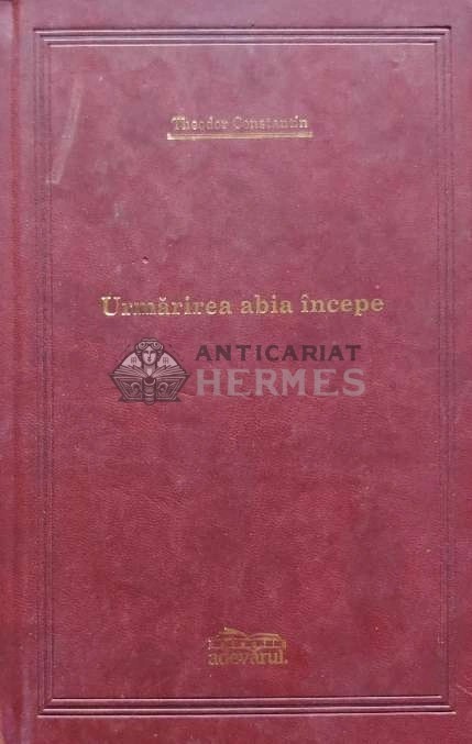Urmarirea abia incepe - 2008 - Theodor Constantin (AH122)