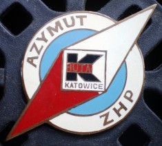 I.336 INSIGNA TURISM ORIENTARE TURISTICA SPORTIVA AZYMUT ZHP HUTA KATOWICE